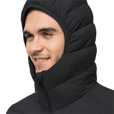 Jack Wolfskin Athletic Down Siyah Erkek Outdoor Montu