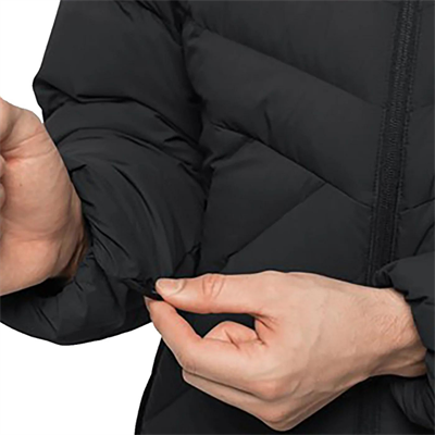 Jack Wolfskin Athletic Down Siyah Erkek Outdoor Montu
