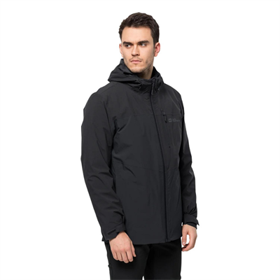 Jack Wolfskin Feldberg 3IN1 Erkek Siyah Outdoor Mont