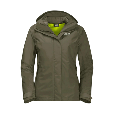 Jack Wolfskin Iceland Voyage 3IN1 Kadın Outdoor Mont