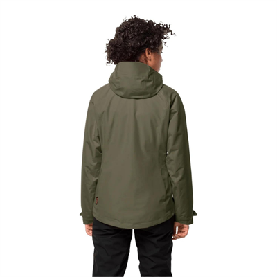Jack Wolfskin Iceland Voyage 3IN1 Kadın Outdoor Mont