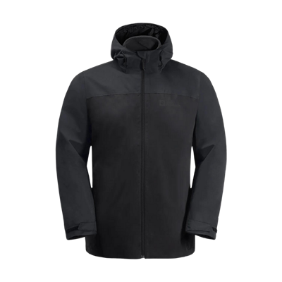 Jack Wolfskin Taubenberg 3IN1 Erkek Outdoor Montu - Siyah