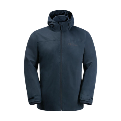 Jack Wolfskin Taubenberg 3IN1 Erkek Outdoor Montu -Nightblue