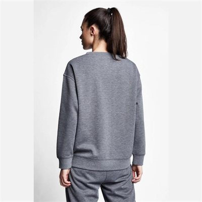 Koyu Gri Melanj Kadın Sweatshirt
