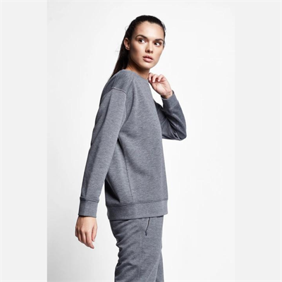 Koyu Gri Melanj Kadın Sweatshirt