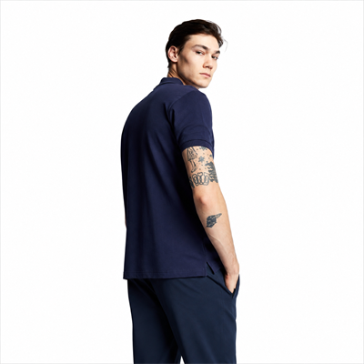 Lacivert Erkek Kısa Kollu Polo Yaka T-Shirt