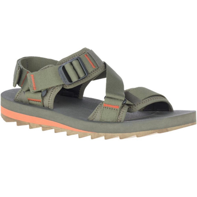 Merrell Alpine Starp Erkek Sandalet - Yeşil