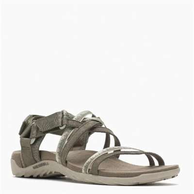 Merrell Haki Kadın Sandalet Terran 3 Cush Lattıce Yeşil