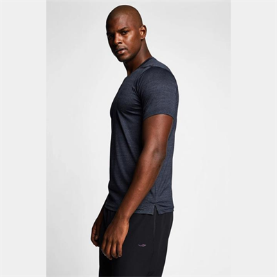 Siyah Erkek Kısa Kollu T-Shirt