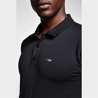 Siyah Erkek Polo Yaka T-Shirt 