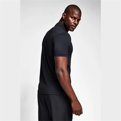 Siyah Erkek Polo Yaka T-Shirt 