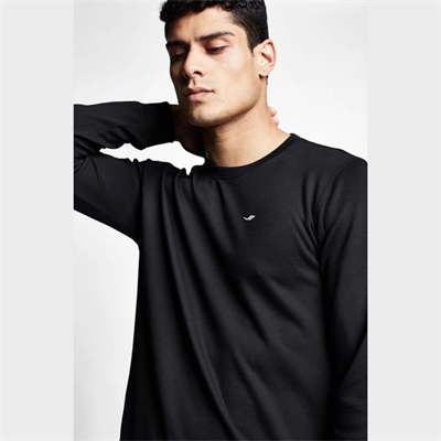 Siyah Erkek Sweatshirt