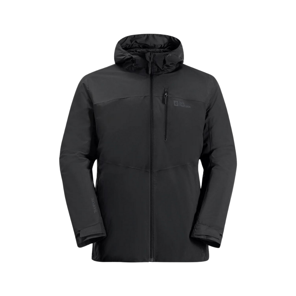 Jack Wolfskin Feldberg 3IN1 Erkek Siyah Outdoor Mont