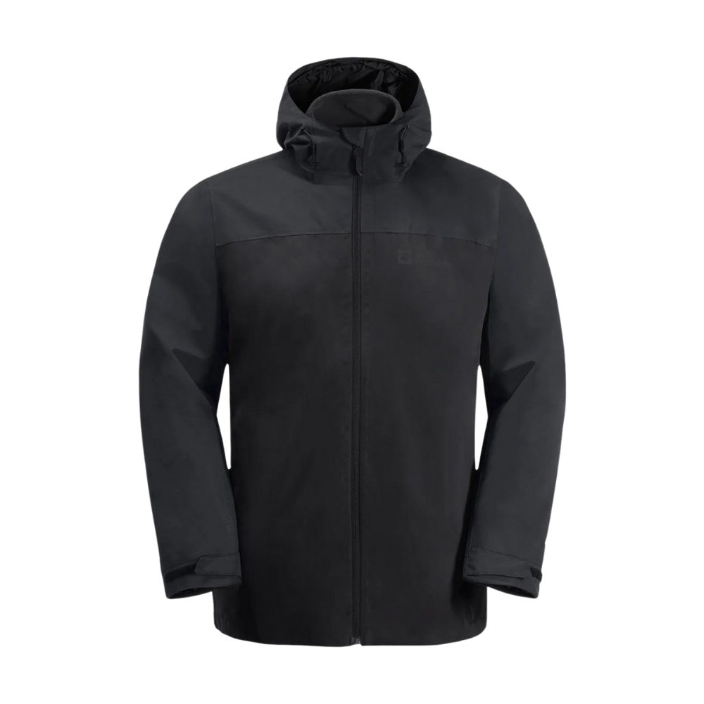 Jack Wolfskin Taubenberg 3IN1 Erkek Outdoor Montu - Siyah