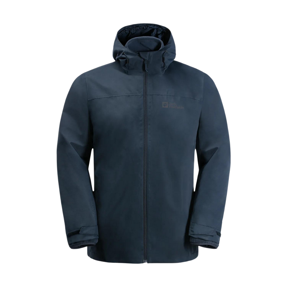 Jack Wolfskin Taubenberg 3IN1 Erkek Outdoor Montu -Nightblue