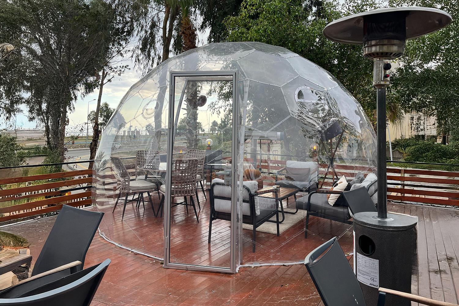 Noniva Fanus Dome 4,5 m. Kilitli Kapı