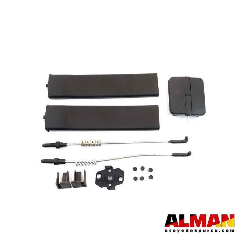 VW Caddy MK3 İçin Yan Sürgülü Cam Tamir Seti