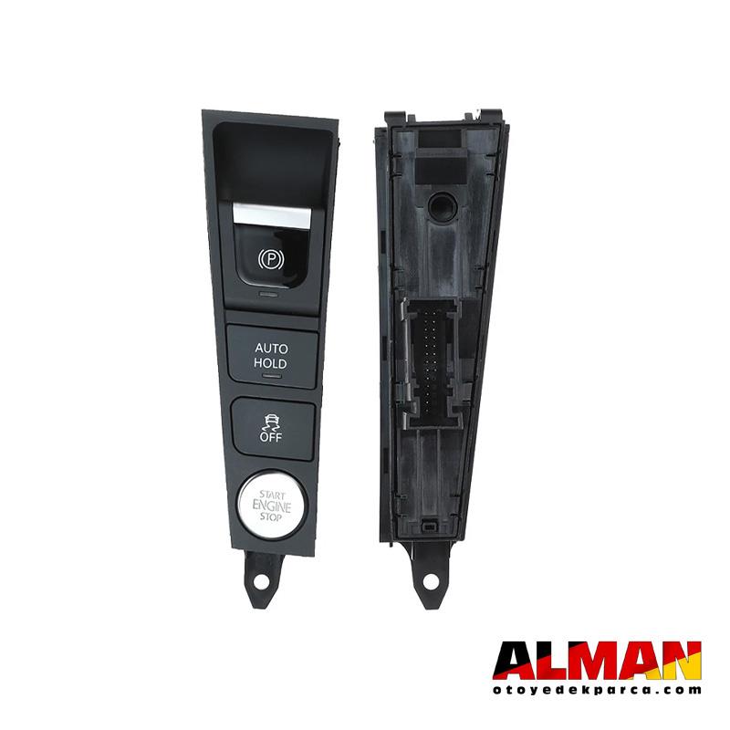 3AD927137B VOLSKWAGEN PASSAT 2011-2015 EL FREN TUŞ TAKIMI ESP EPB KONTROL PANELİ(STAR-STOP) 