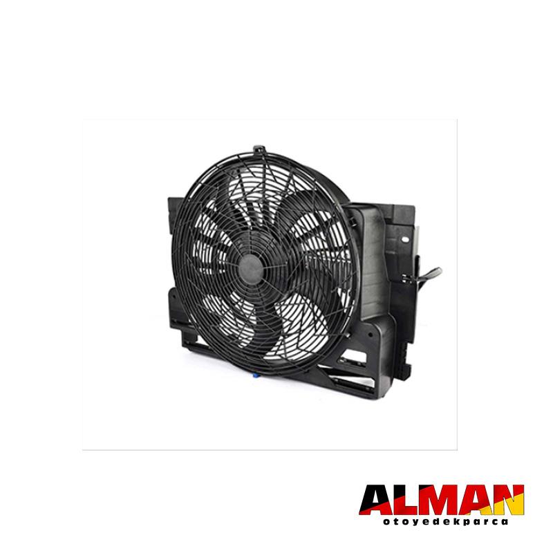 64546921381 BMW X5 E53 M54 M62 Benzinli Komple Klima Fanı