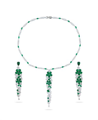 Florys Gümüş Kaplama Set