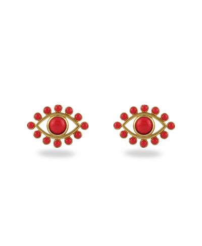 Mercan Coralin Küpe 