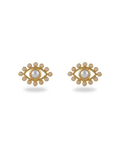 Pearly Coralin Küpe 