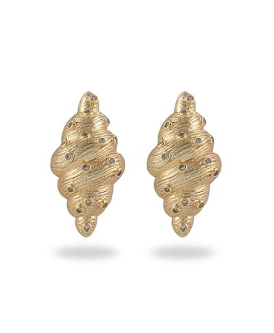 Seashell Deniz Yıldızı Zirkon Küpe