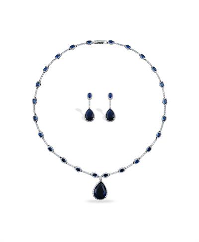 Zirkona Gümüş Kaplama Set