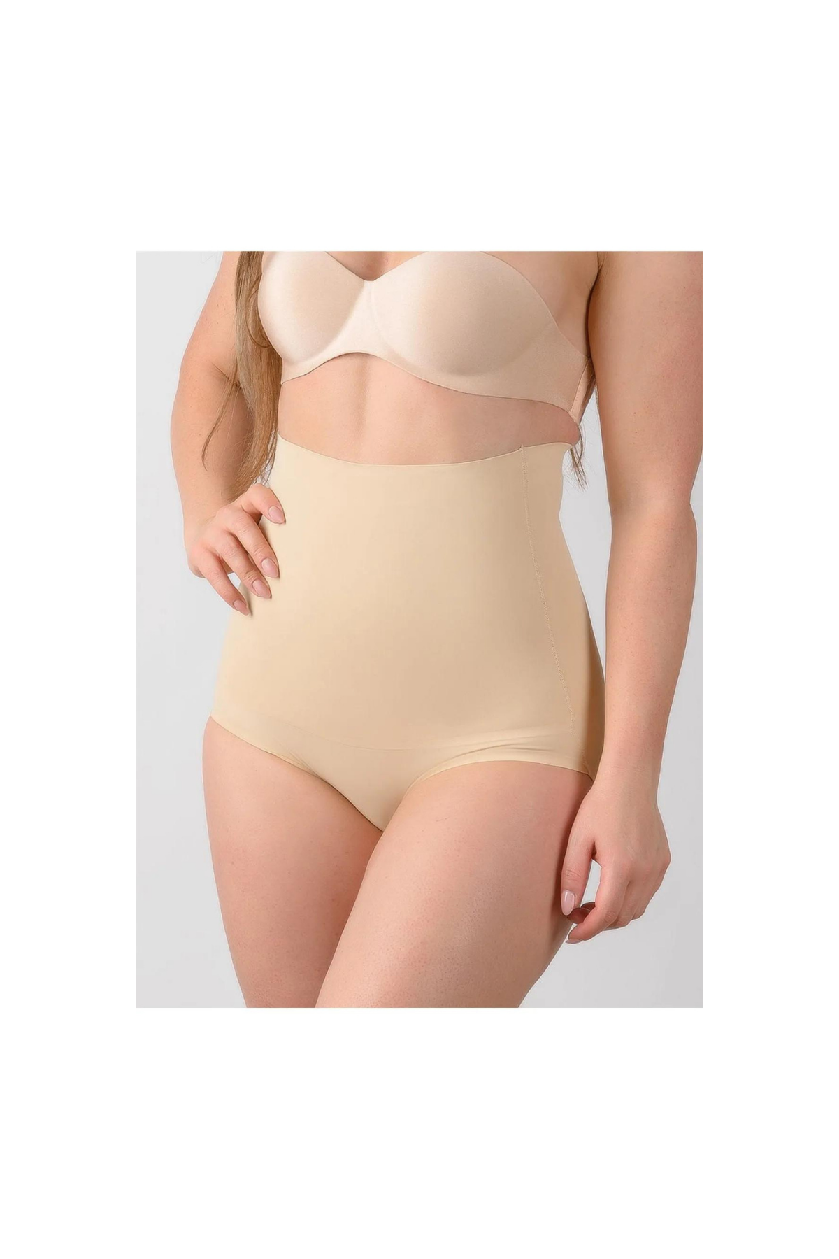Lazer Kesim Yüksek Bel Slip Korse