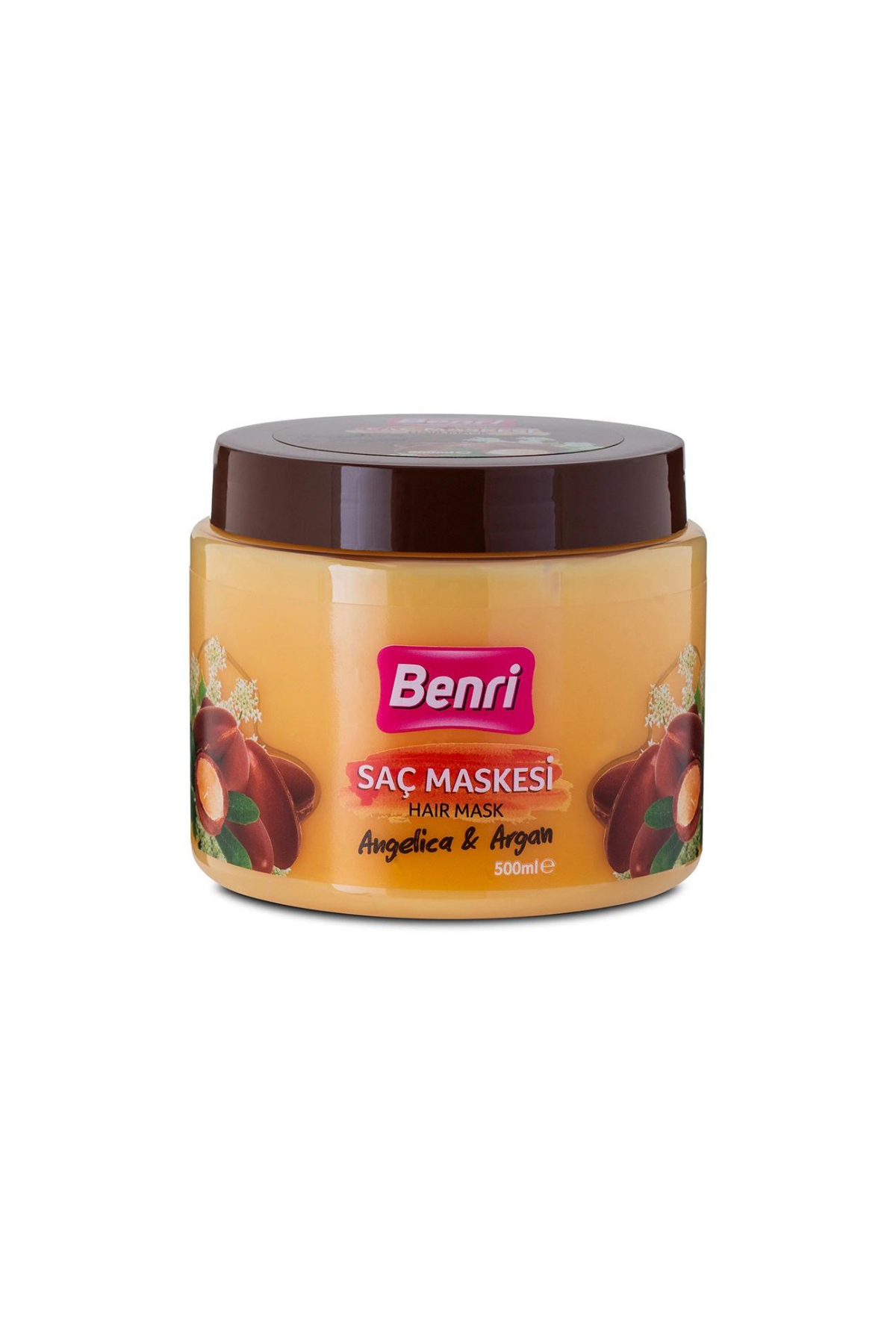 Benri Besleyici Saç Maskesi Angelica & Argan 500 ml