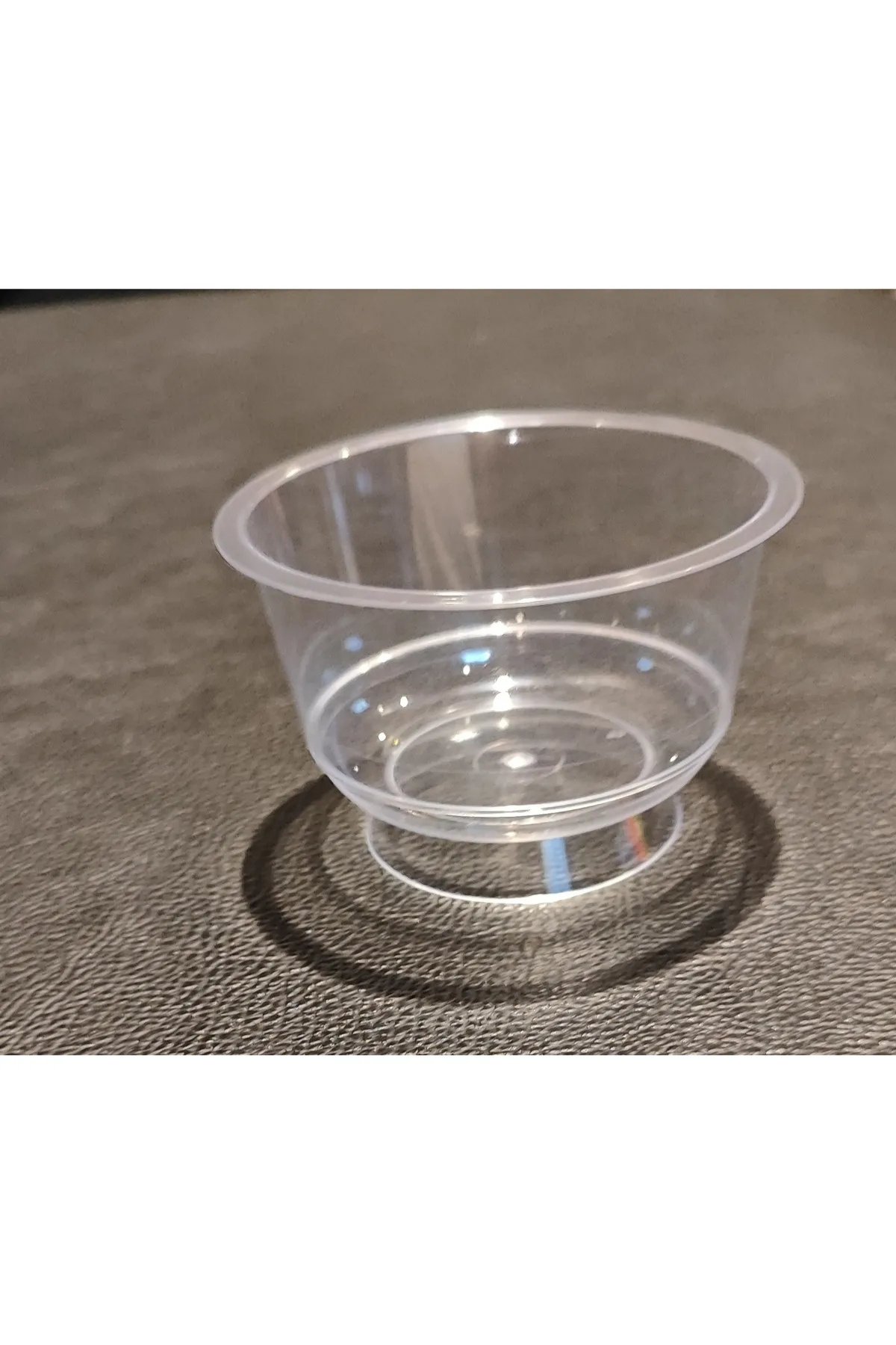 Sunum Kasesi  Magnolya Dondurma Puding Tatlı Meze Salata Cup Kabı Sert Plastik Mika Sunumluk