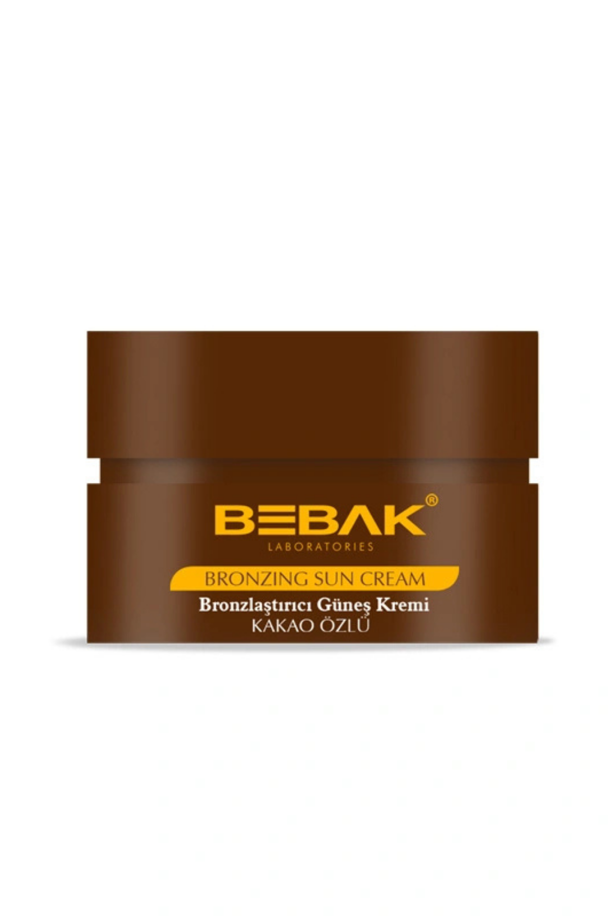 Bebak Kakao Özlü Güneş Bakım Kremi – Bronzluk Destekleyici Yoğun Nemlendirici, 100 ml
