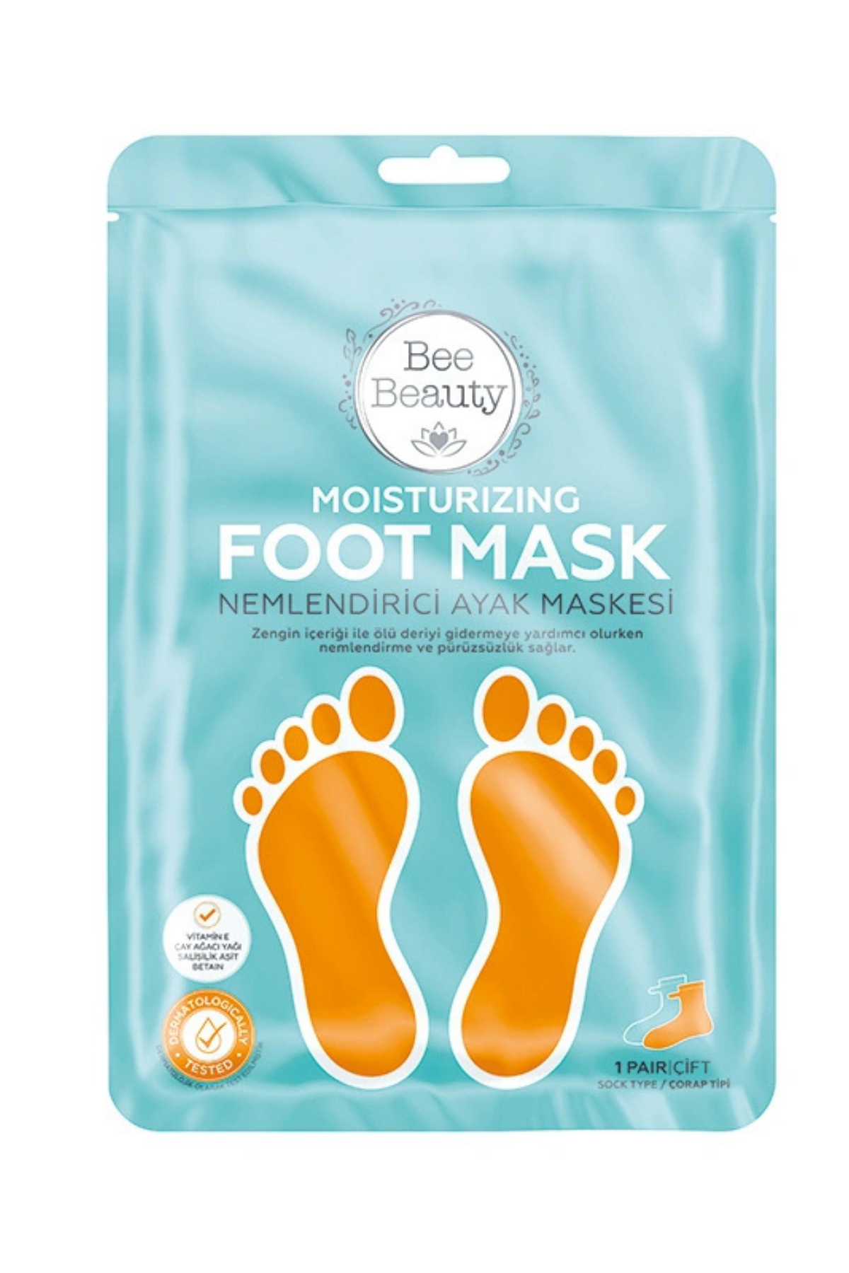 Bee Beauty Nemlendirici Ayak Maskesi (1 Çift)