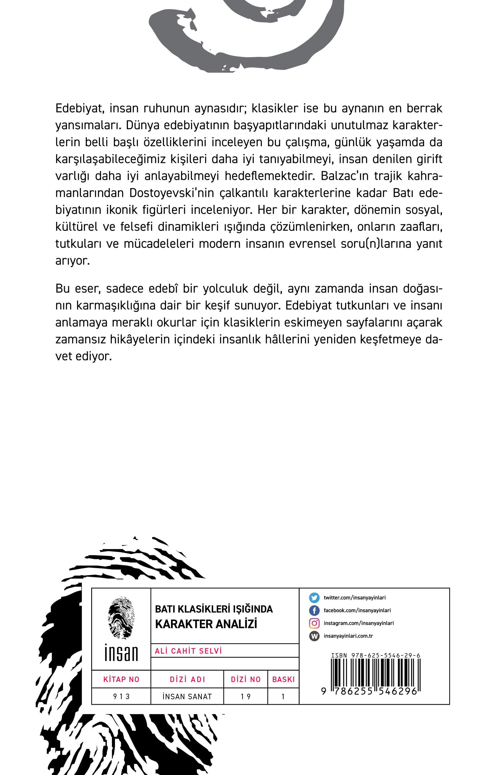 Batı Klasikleri Işığında Karakter Analizi