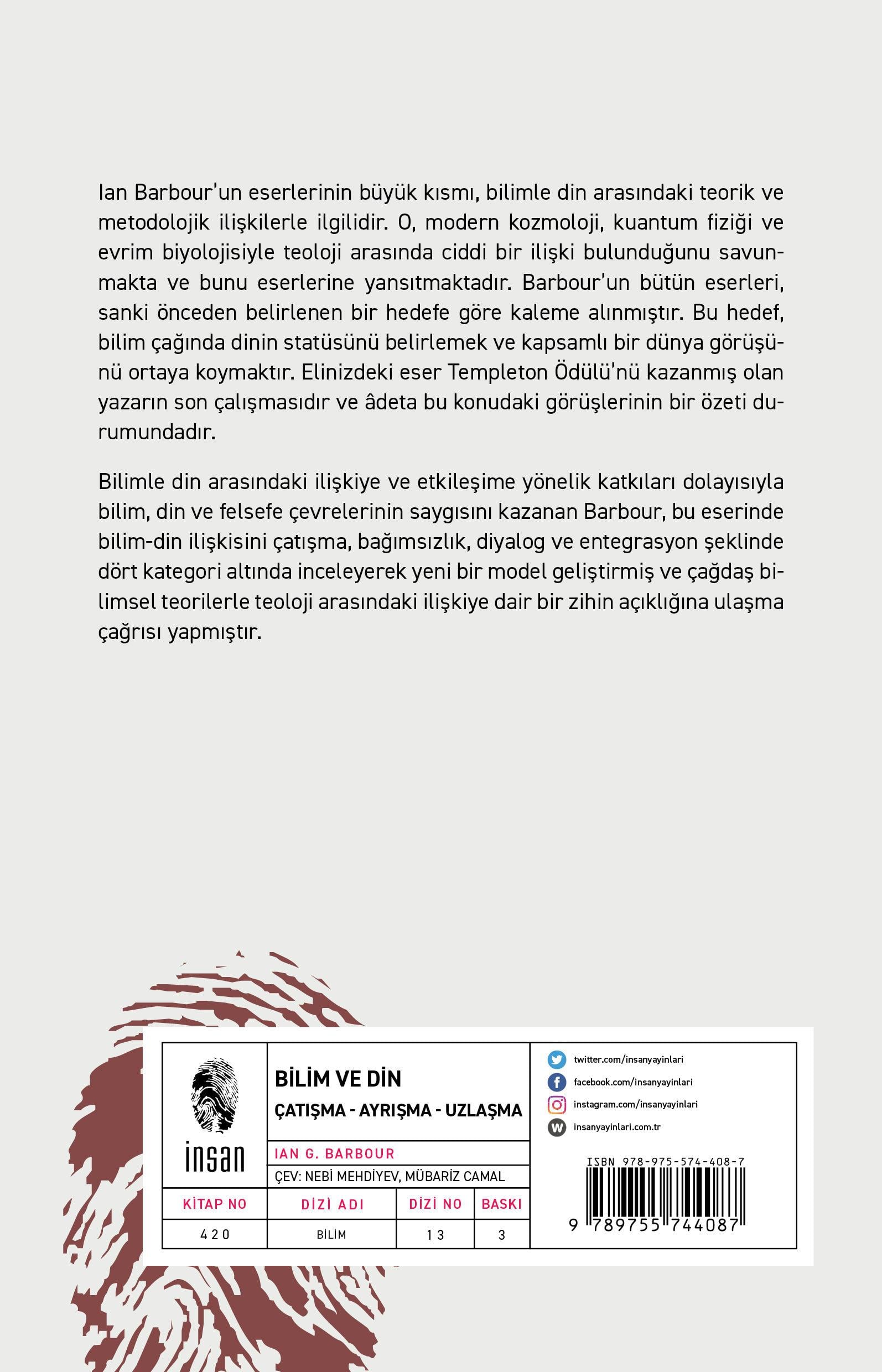 Bilim ve Din - Çatışma - Ayrışma - Uzlaşma