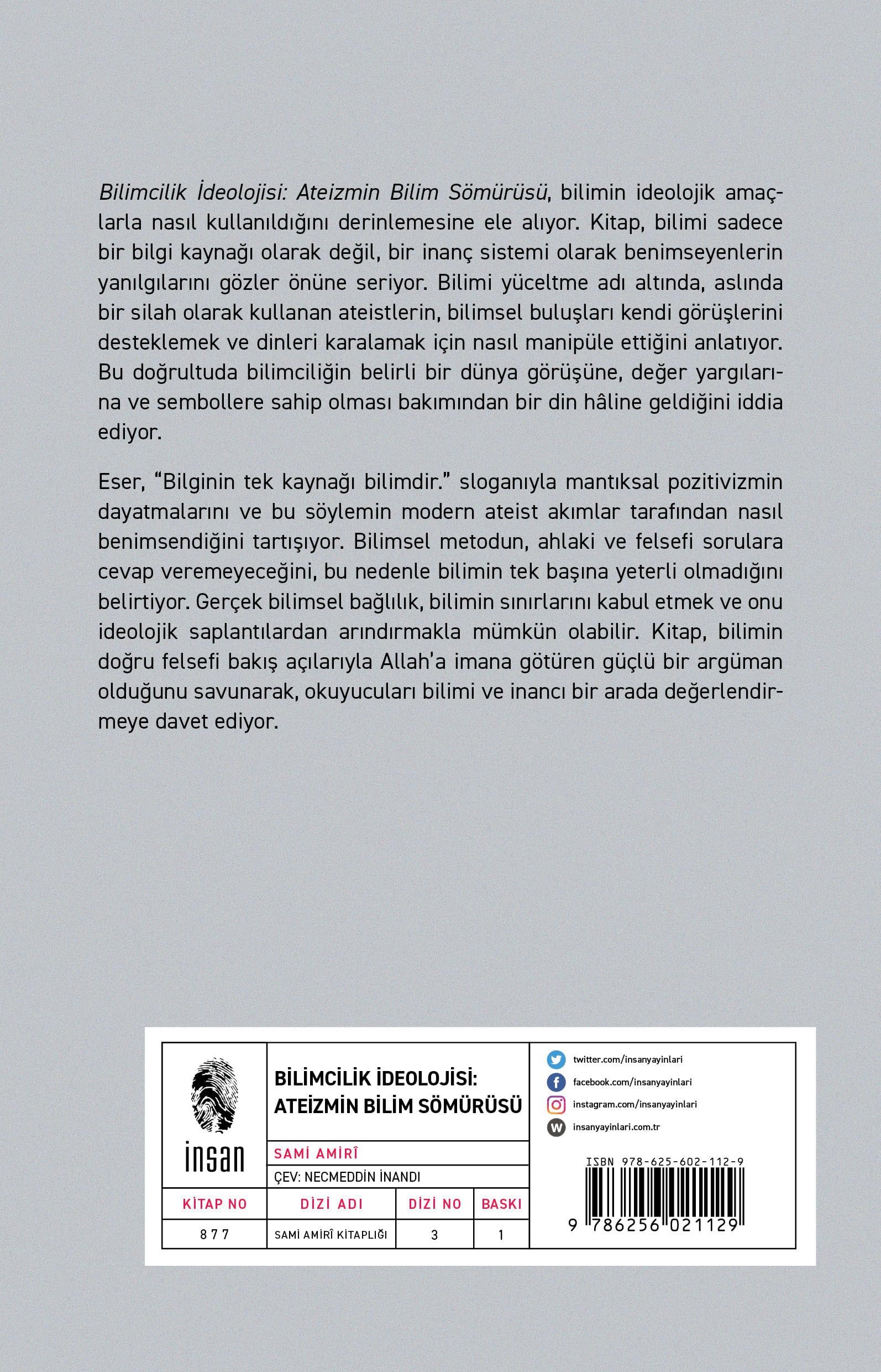 Bilimcilik İdeolojisi Ateizmin Bilim Sömürüsü