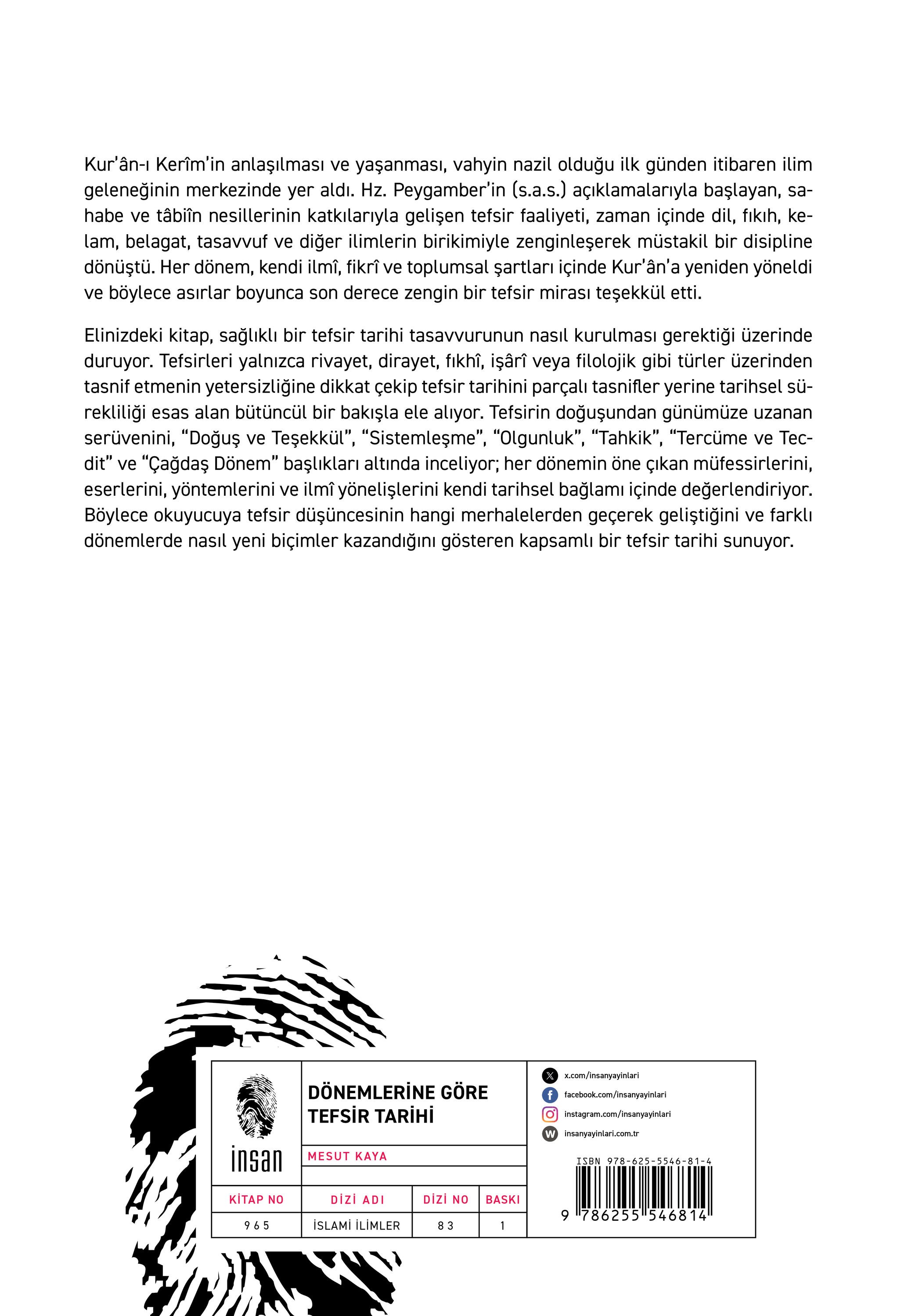 Dönemlerine Göre Tefsir Tarihi