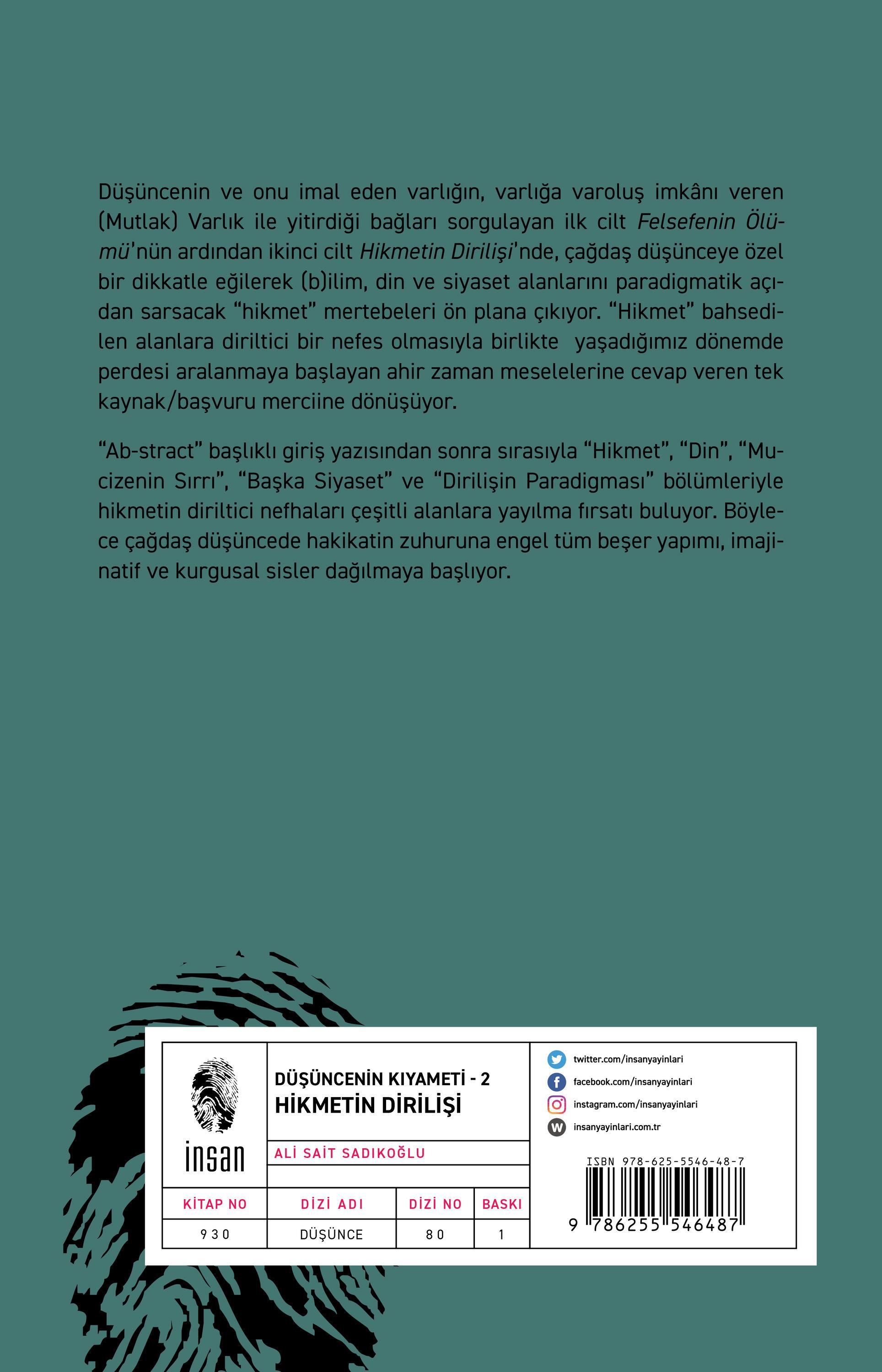 Düşüncenin Kıyameti 2 - Hikmetin Dirilişi