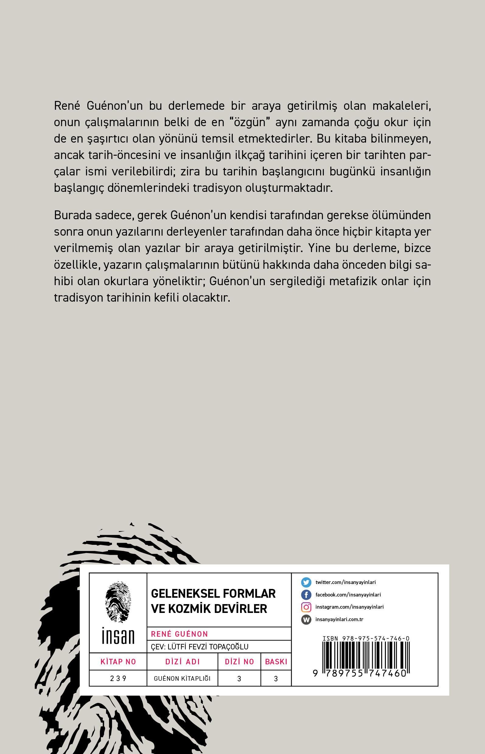 Geleneksel Formlar ve Kozmik Devirler