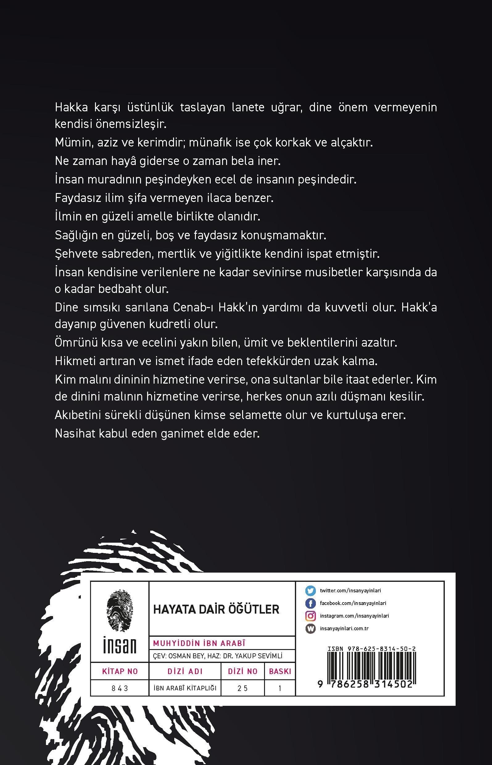 Hayata Dair Öğütler