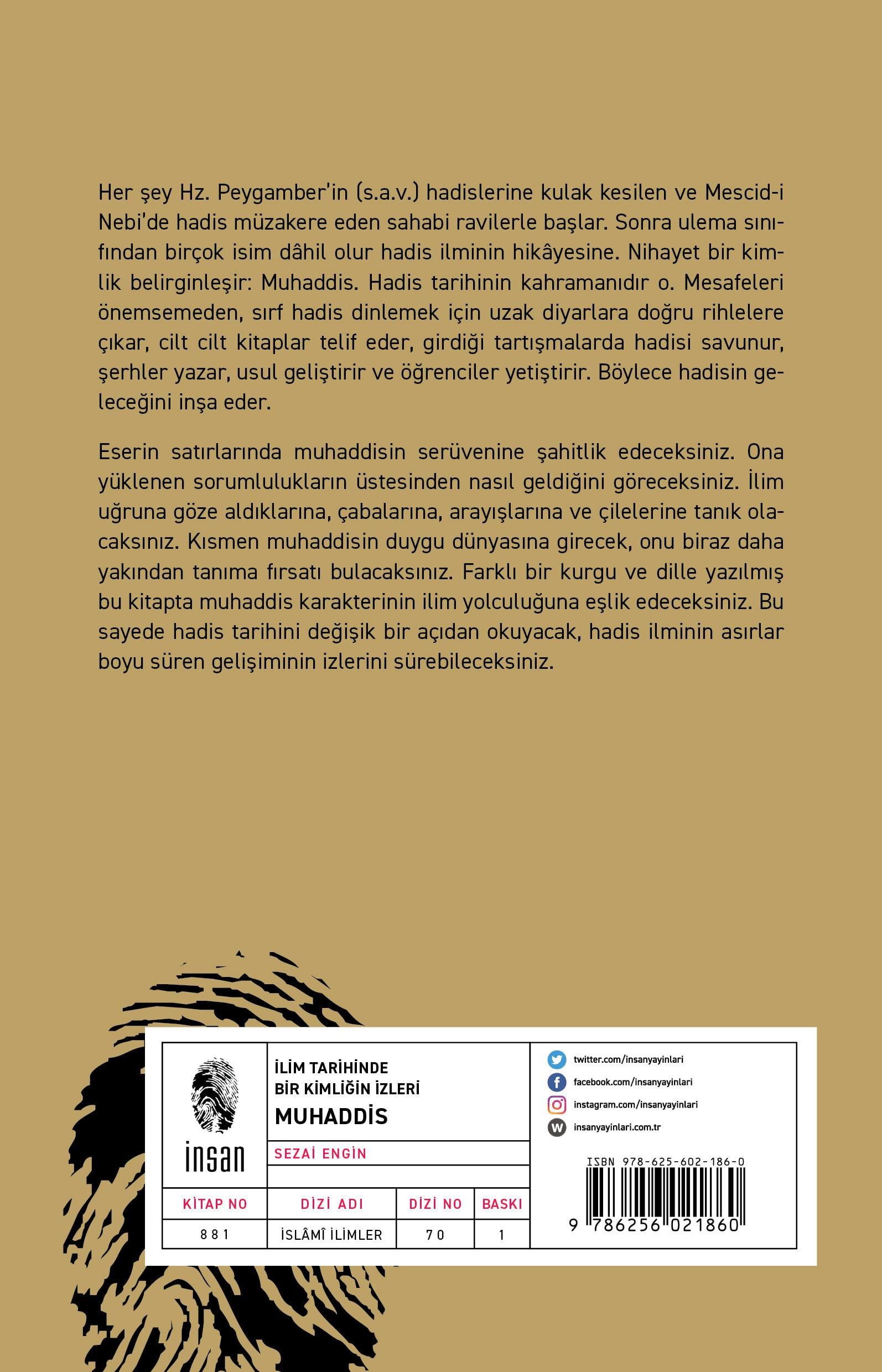 İlim Tarihinde Bir Kimliğin İzleri Muhaddis