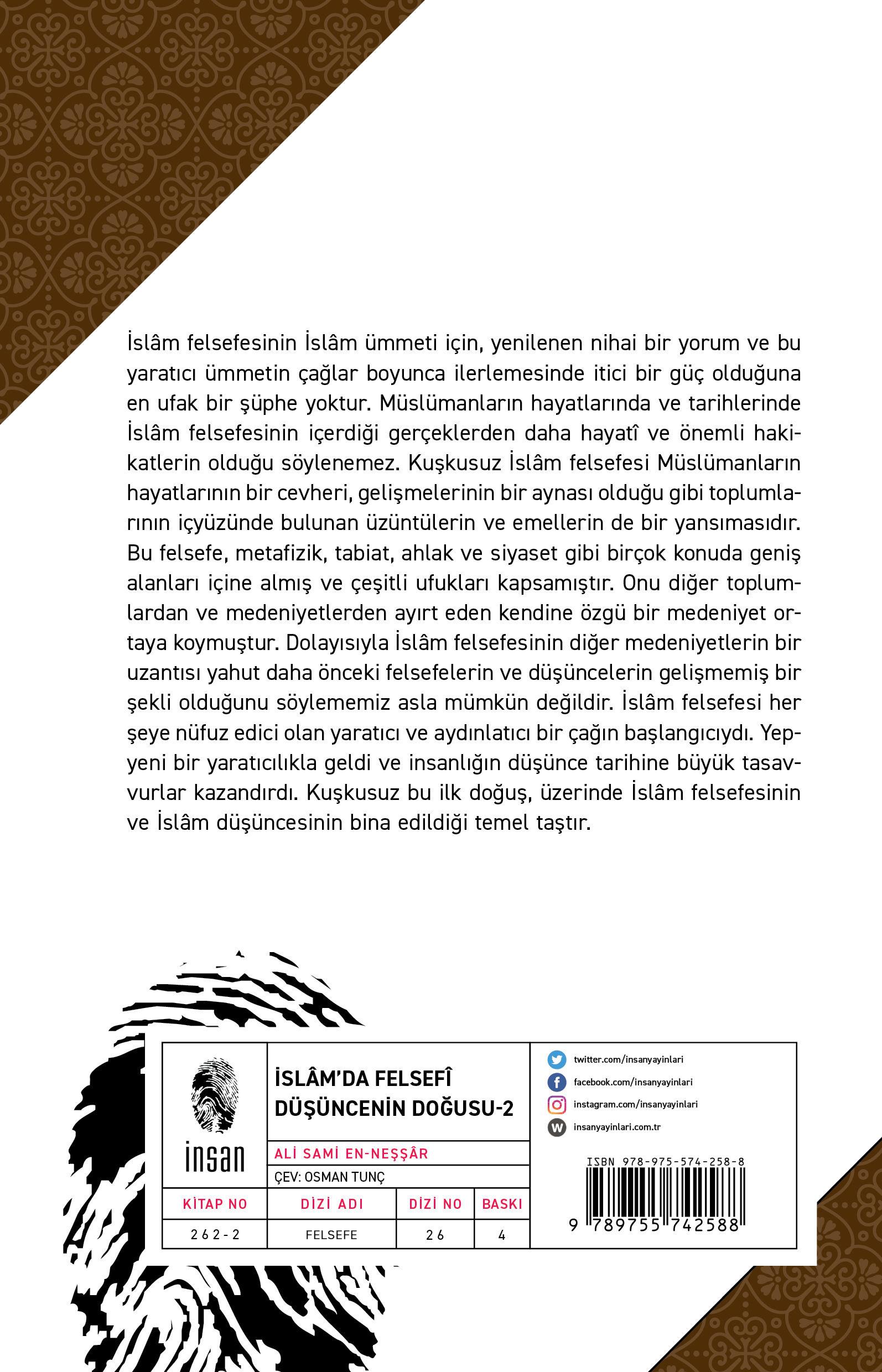 İslamda Felsefi Düşüncenin Doğuşu - 2