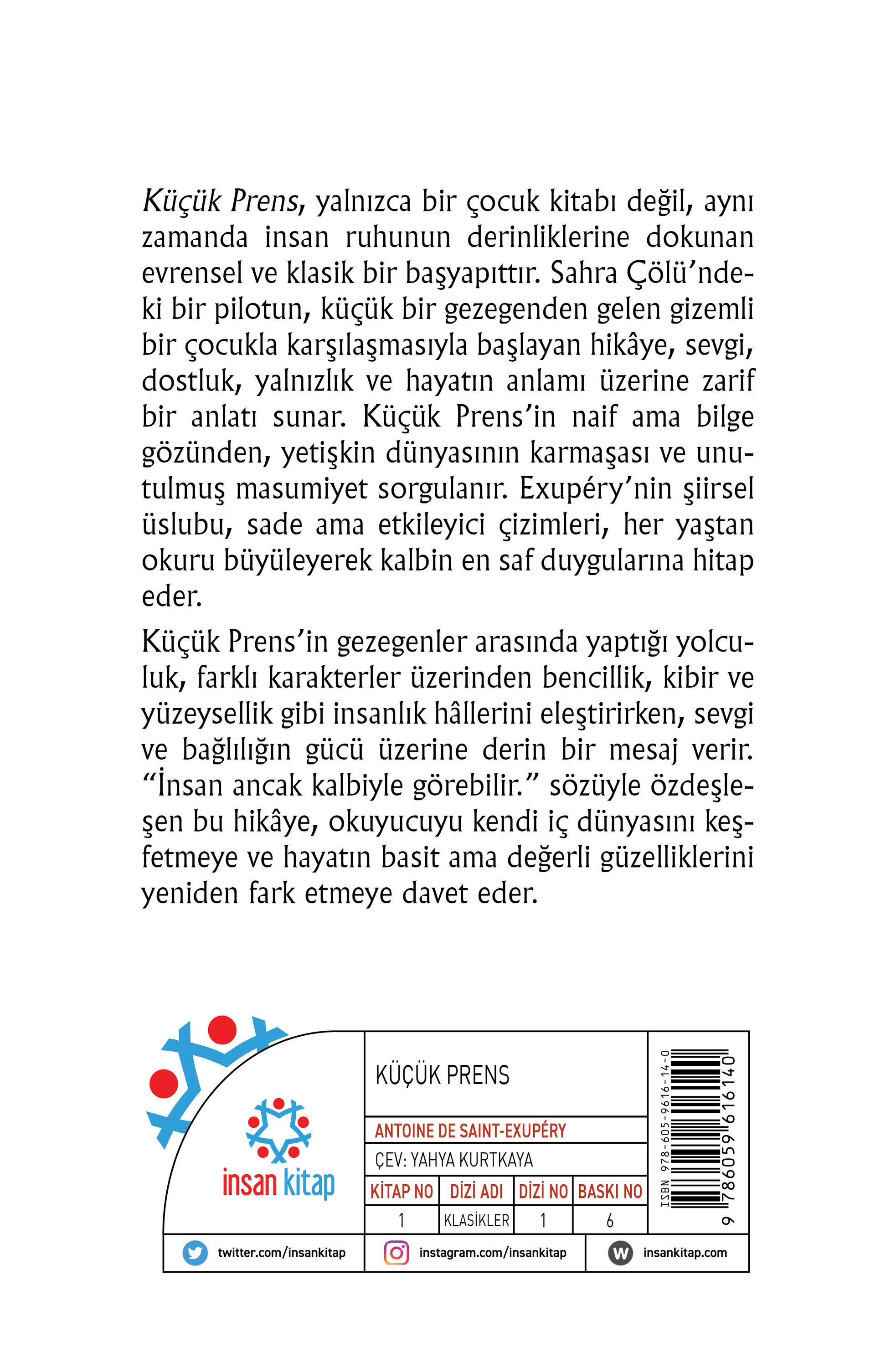 Küçük Prens - Cep Boy
