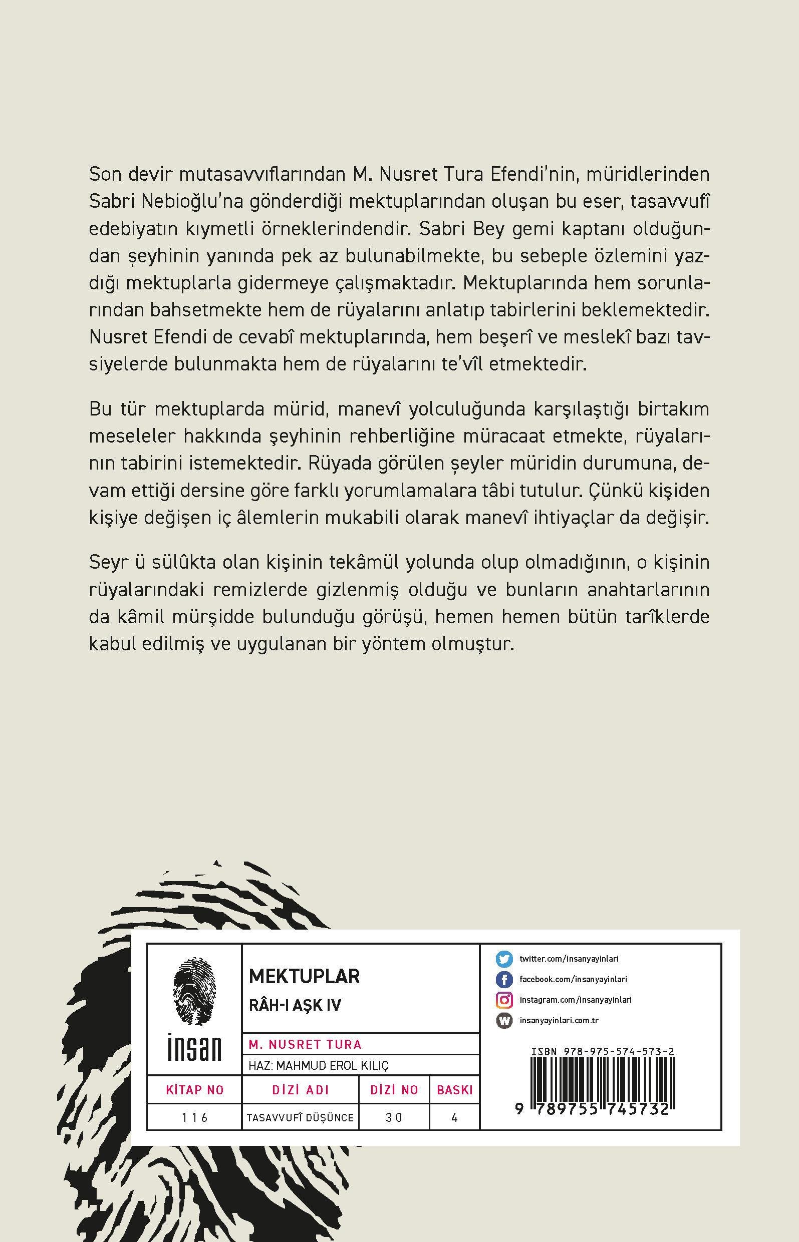 Mektuplar - Râh-ı Aşk 4