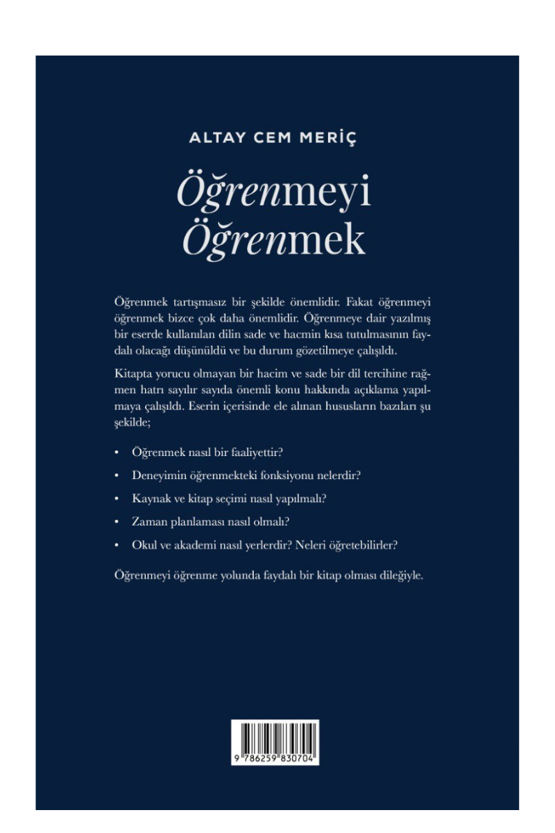 Öğrenmeyi Öğrenmek