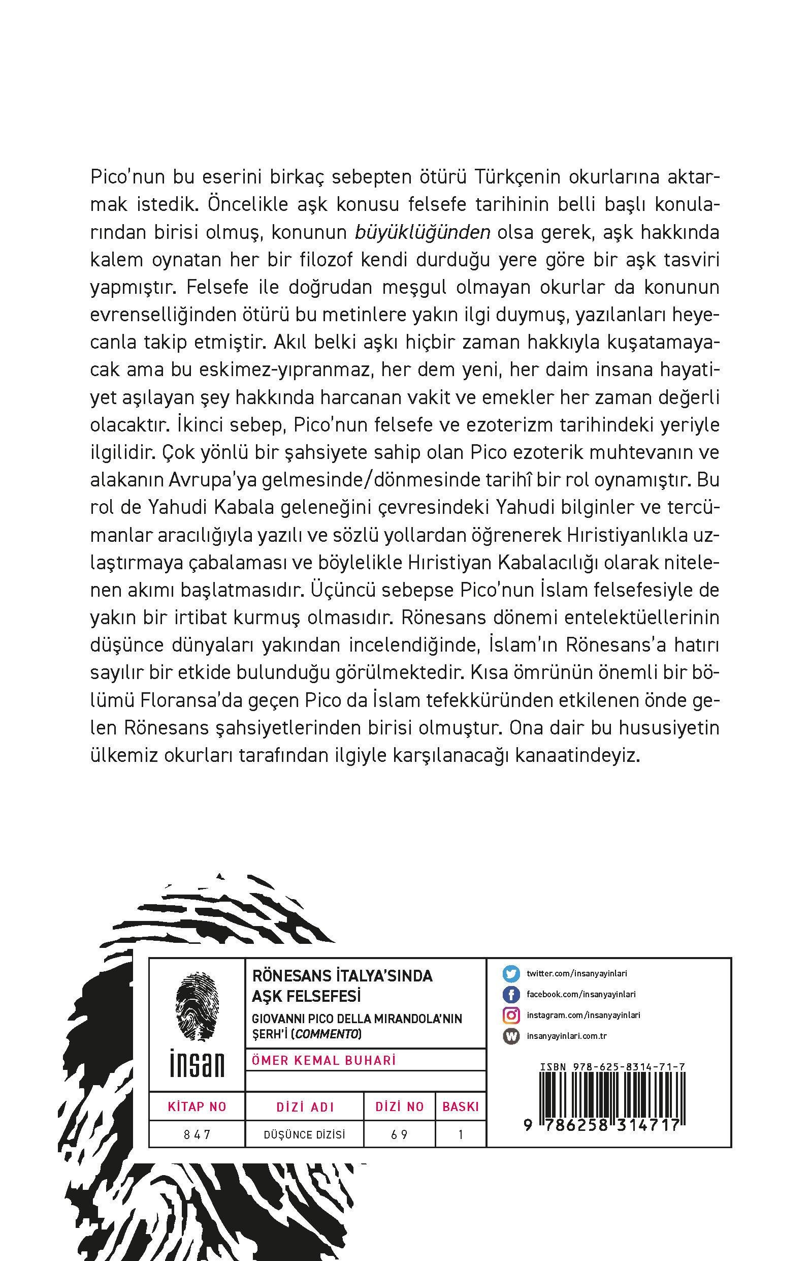 Rönesans İtalyasında Aşk Felsefesi