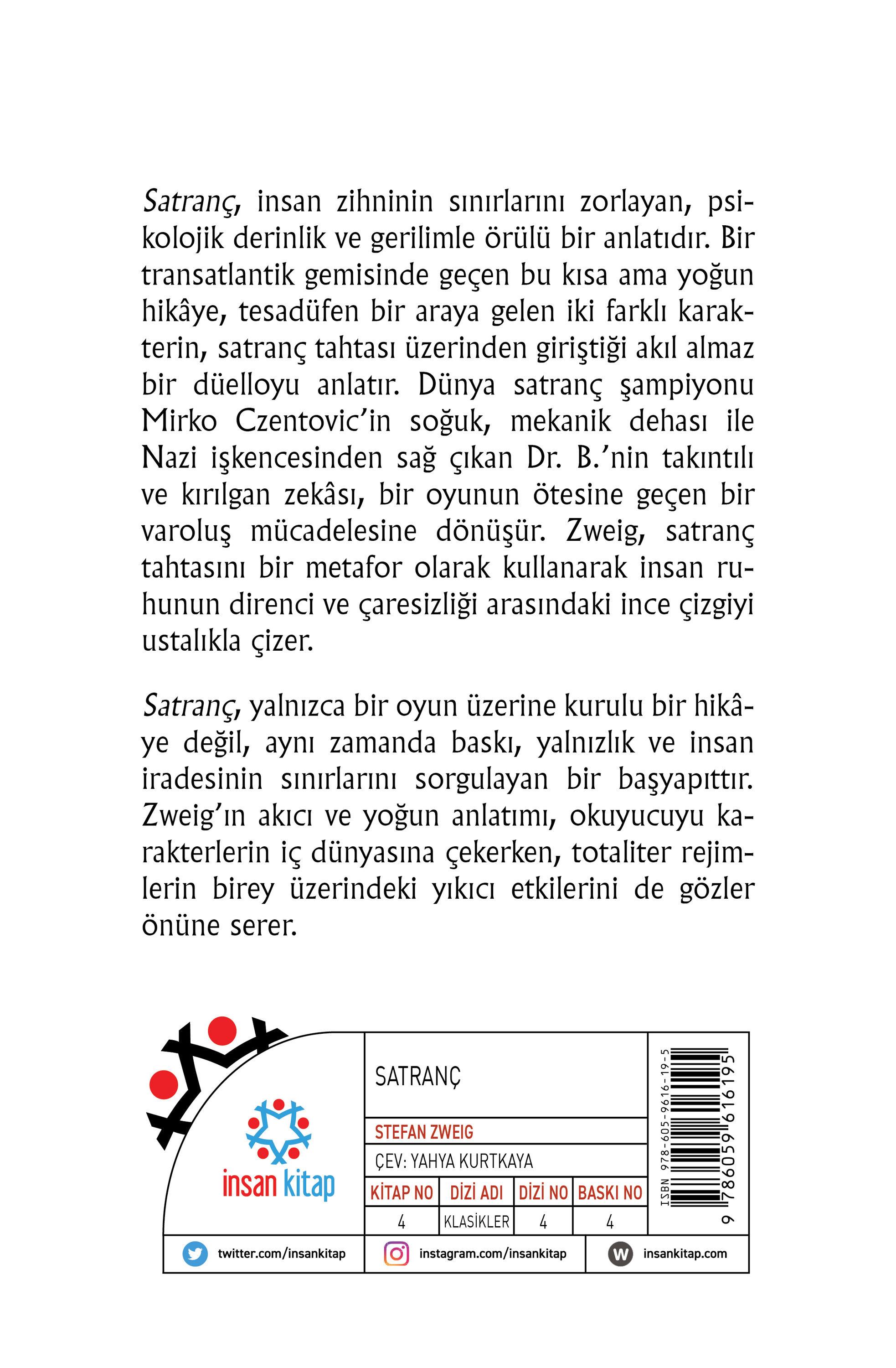 Satranç - Cep Boy