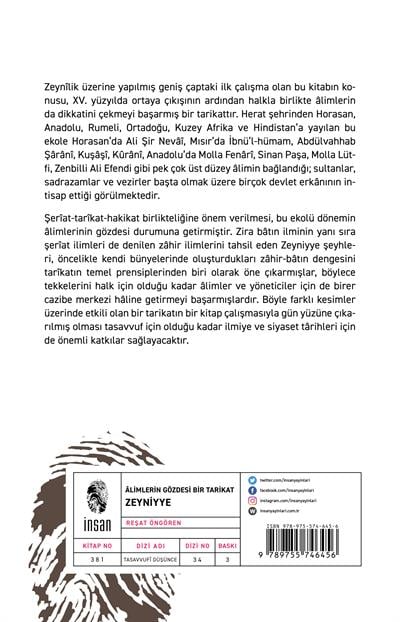 Alimlerin Gözdesi Bir Tarikat Zeyniyye