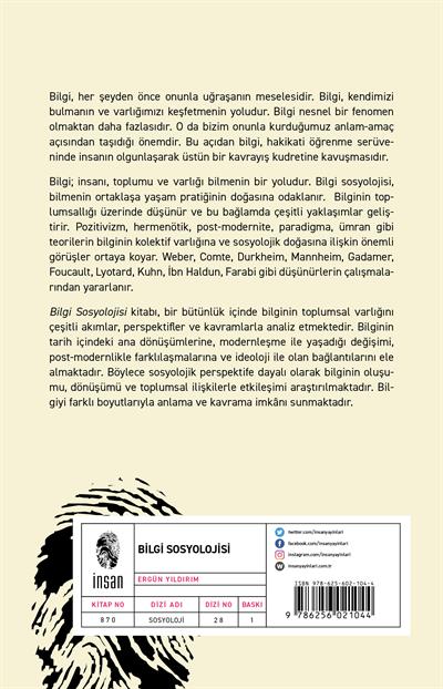 Bilgi Sosyolojisi