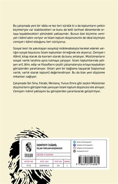 Cemiyeti Kamil - İslam Toplum Düşüncesi İnsan